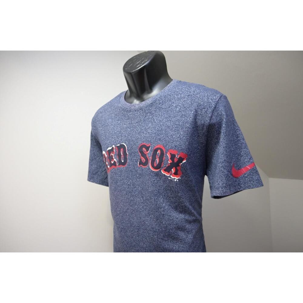 Nike Gym Shirt Athletic Cut MLB Boston Red Sox Short Sleeve Mens Size Large